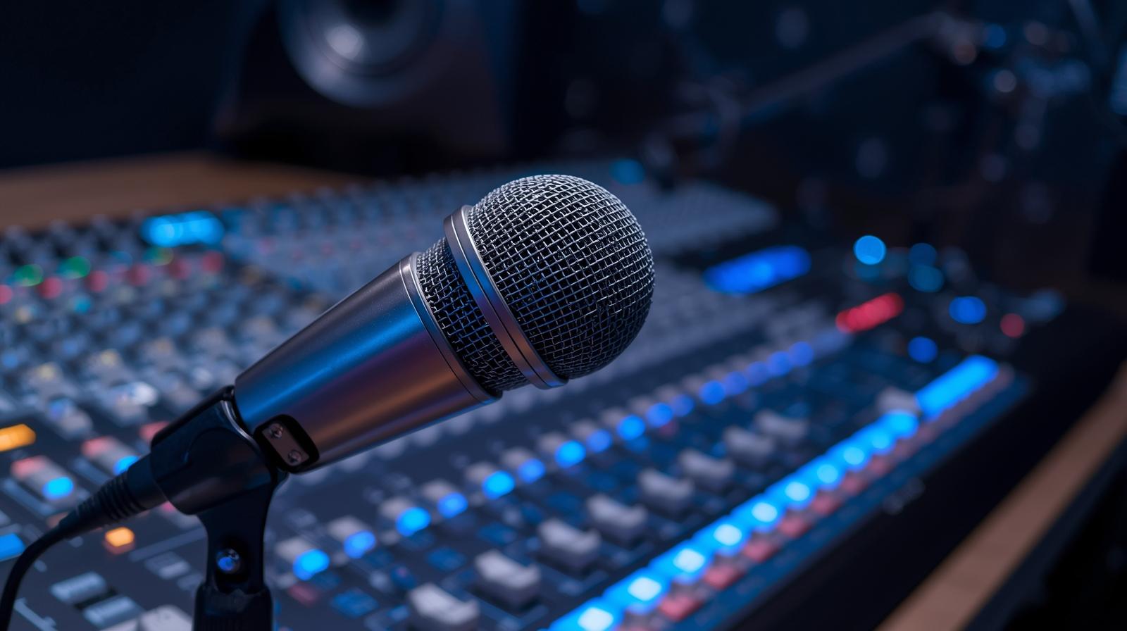 Recording studio equipment